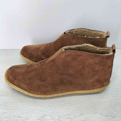 セダークレスト CEDAR CREST スエード チャッカブーツ スリッポン 裏地ボア メンズ L