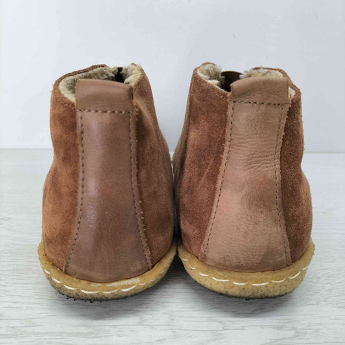 セダークレスト CEDAR CREST スエード チャッカブーツ スリッポン 裏地ボア メンズ L