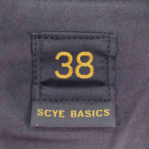 サイベーシックス SCYE BASICS デニムショップコート メンズ 38