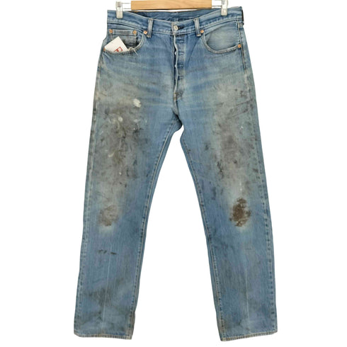 リーバイス Levis 汚れ加工 501 ボタンフライデニムパンツ メンズ W35 L36