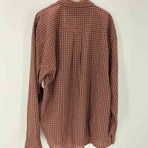 トライマウンテン TRI-MOUNTAIN マドラスチェック シアー コットン L/S シャツ ビッグサイズ メンズ 2XL