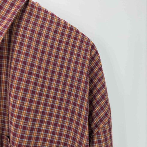 トライマウンテン TRI-MOUNTAIN マドラスチェック シアー コットン L/S シャツ ビッグサイズ メンズ 2XL