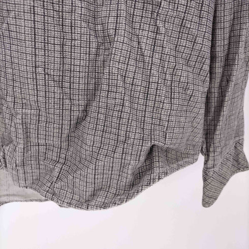 Whiteman's 織り チェック L/S シャツ メンズ