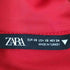 ザラ ZARA KONTRAST TASMALI SATIN JAKET クロップド スタンドネック サテン ジャケット レディース import:XS