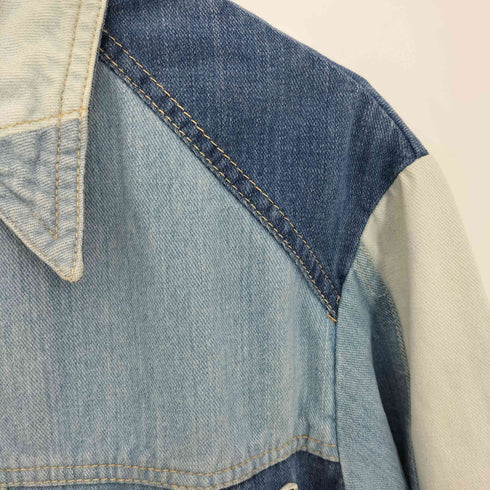 JEA AMID SY 70s パッチワーク デニムシャツジャケット メンズ import:M
