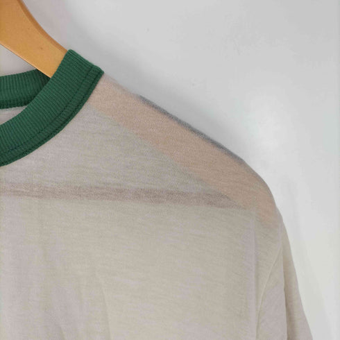 ロクビューティーアンドユースユナイテッドアローズ 6 BEAUTY & YOUTH UNITED ARROWS COTTON NYLON RINGER T-SHIRT レディース FREE