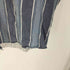 SANTANA BLUE ボタンダウン L/S ストライプ ワーク シャツ メンズ import:XL