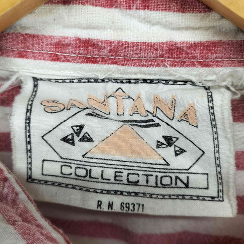 SANTANA ストライプボックスシャツ メンズ import:M