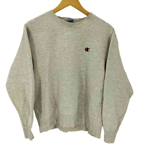 チャンピオン Champion AUTHENTIC ATHLETIC APPAREL 目つき刺繍 スウェット ボロ 襤褸 メンズ import:M