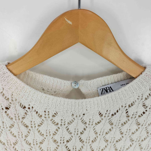 ザラ ZARA SLEEVELESS KNIT TOP スリーブレス ニット レディース import:M