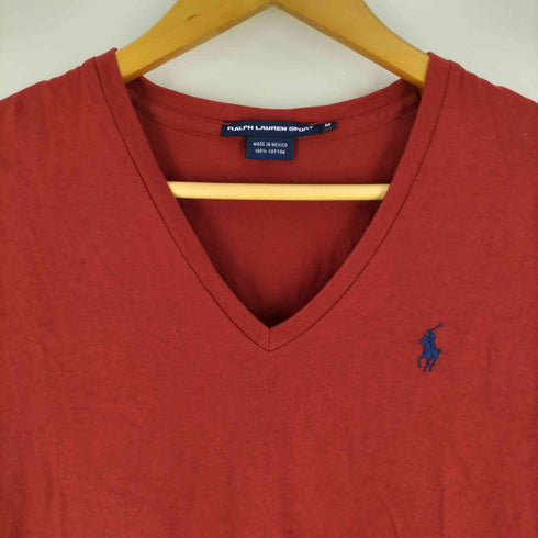 ラルフローレンスポーツ RALPH LAUREN SPORT ポニー刺繍 Vネックカットソー レディース JPN:M