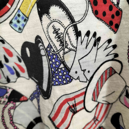 ツモリチサト TSUMORI CHISATO イラストデザイントップス レディース 2