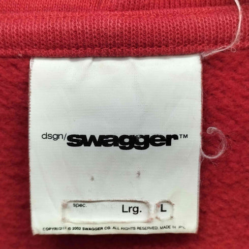 スワッガー SWAGGER ナンバリング フーディ メンズ JPN:L