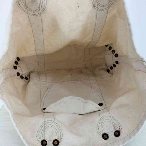 Vintage Copper Rivet Canvas Tote レザー ハンドル コッパーリベット キャンバス トートバッグ 銅リベット メンズ