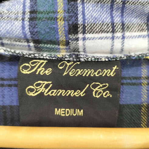 THE VERMONT FLANNEL CO. 90S USA製 チェックフーディー メンズ import:M