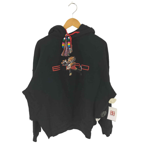 エトロミラノ ETRO MILANO キャラクタープリントプルオーバーパーカー メンズ