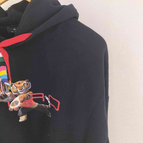 エトロミラノ ETRO MILANO キャラクタープリントプルオーバーパーカー メンズ