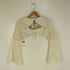 Aerma flare lace sleeve short bolero レディース
