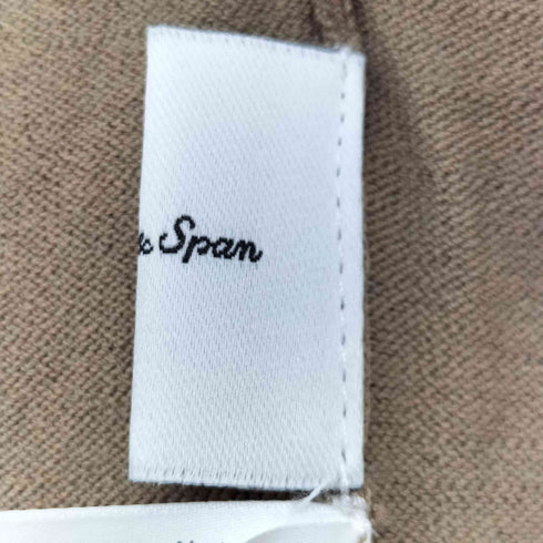スピックアンドスパン Spick and Span ノースリーブ サイドスリット ブラウス トップス レディース