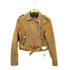ベルシュカ BERSHKA フェイクレザーダブルライダースジャケット レディース M