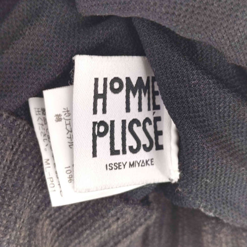 オムプリッセイッセイミヤケ HOMME PLISSE ISSEY MIYAKE プリーツ クルーネック トップス メンズ 2