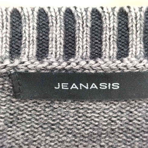 ジーナシス JEANASIS BLURロゴBIGプルオーバー レディース FREE
