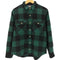 Prentiss ブロックチェック フラップポケット ヘビーネルシャツ メンズ import:L