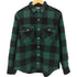 Prentiss ブロックチェック フラップポケット ヘビーネルシャツ メンズ import:L