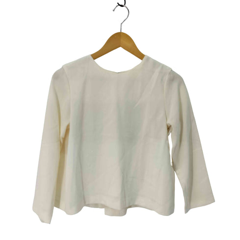 ビューティーアンドユースユナイテッドアローズ BEAUTY & YOUTH UNITED ARROWS ダブルクロスラウンドカラー9分袖 ブラウス レディース JPN:M