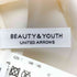ビューティーアンドユースユナイテッドアローズ BEAUTY & YOUTH UNITED ARROWS ダブルクロスラウンドカラー9分袖 ブラウス レディース JPN:M