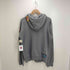 ディーゼル DIESEL 00s 変形ジップ ワッペン パーカー y2k メンズ import:L