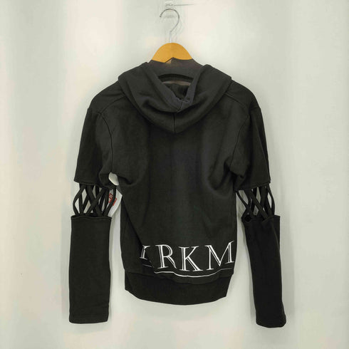 KRKM 袖デザイン フルジップパーカー casual レディース