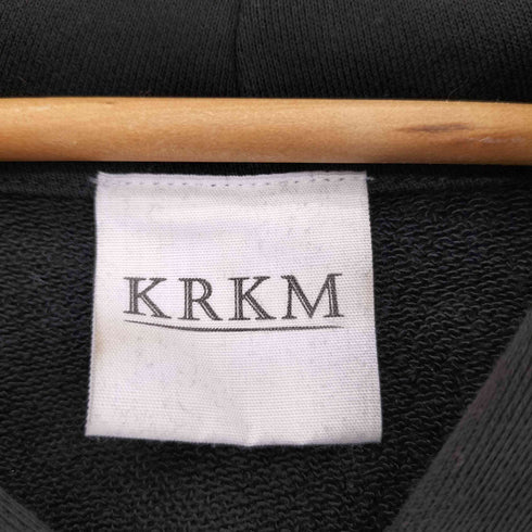 KRKM 袖デザイン フルジップパーカー casual レディース