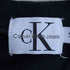 シーケーカルバンクライン ck Calvin Klein USA製 ロゴ刺繍 ストレッチ クルーネックTシャツ ピチT レディース import:S