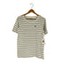 シュミーズラコステ CHEMISE LACOSTE 80s ロゴワッペン ボーダー クルーネックTシャツ メンズ FR:42