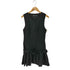 ザラ ZARA Vネックプリーツワンピース レディース import:S