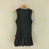 ザラ ZARA Vネックプリーツワンピース レディース import:S