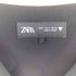 ザラ ZARA Vネックプリーツワンピース レディース import:S