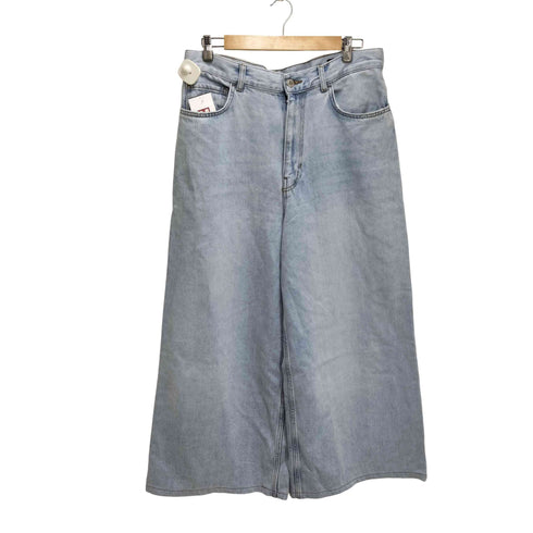 ザラ ZARA zw collection HIGH WAIST PALAZZO JEANS ハイウエストデニムパンツ メンズ JPN:42