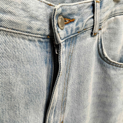 ザラ ZARA zw collection HIGH WAIST PALAZZO JEANS ハイウエストデニムパンツ メンズ JPN:42