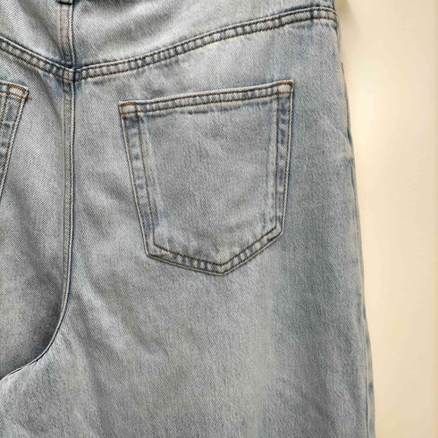 ザラ ZARA zw collection HIGH WAIST PALAZZO JEANS ハイウエストデニムパンツ メンズ JPN:42