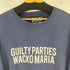 ワコマリア WACKO MARIA ロゴプリント クルーネックスウェット メンズ JPN:L