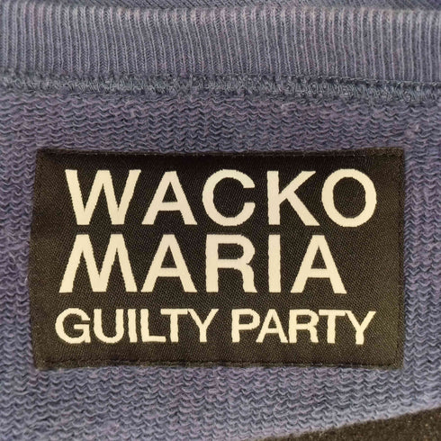 ワコマリア WACKO MARIA ロゴプリント クルーネックスウェット メンズ JPN:L