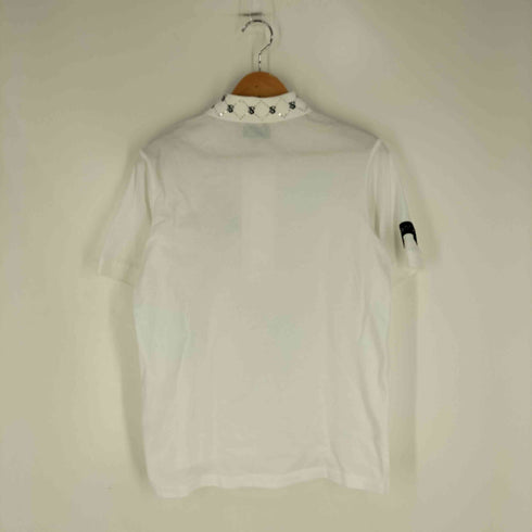 バレンザポースポーツ VALENZA PO SPORTS ラインストーン ロゴワッペン ポロシャツ Y2K メンズ 40