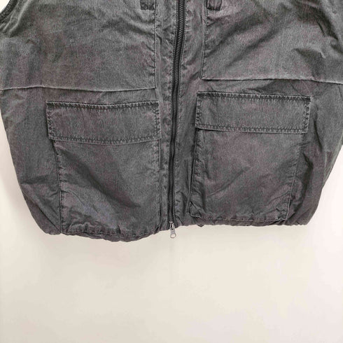 ザラ ZARA ダブルジップベスト メンズ US:42
