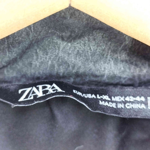 ザラ ZARA ダブルジップベスト メンズ US:42