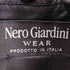 Nero Giardini real leather 本革 イタリア製 レザー スタンドカラー マルチポケット ダブルジップ 中綿ミドルコート 裾ドローコード メンズ EUR:50