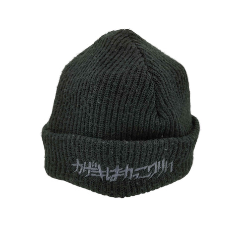 パンクドランカーズ PUNK DRUNKERS コラボ ロゴ刺繍 ニットキャップ メンズ