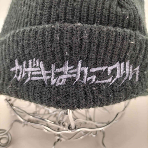 パンクドランカーズ PUNK DRUNKERS コラボ ロゴ刺繍 ニットキャップ メンズ