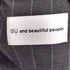 ビューティフルピープル beautiful people ストライプカバーオール メンズ JPN:L